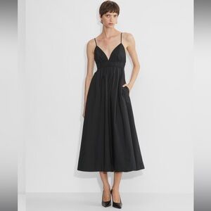 Babaton Encourage Poplin Maxi Dress